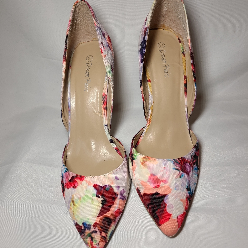 Floral heels
